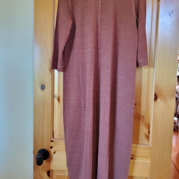 Poetry Dress. NWT. Hemp/Cotton Fabric in Chili Brown. UK 12, US 8. MSRP $169.00. - Picture 3 of 5